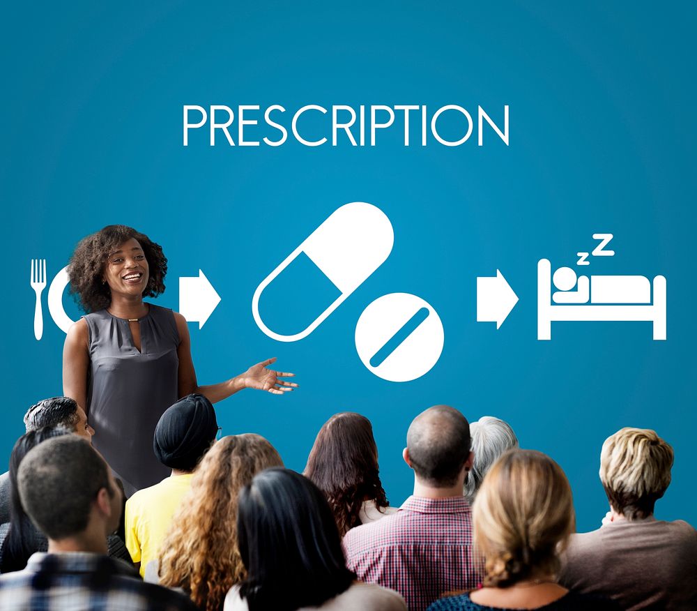 Prescription Medical Health Wellbeing Proper Care Concept
