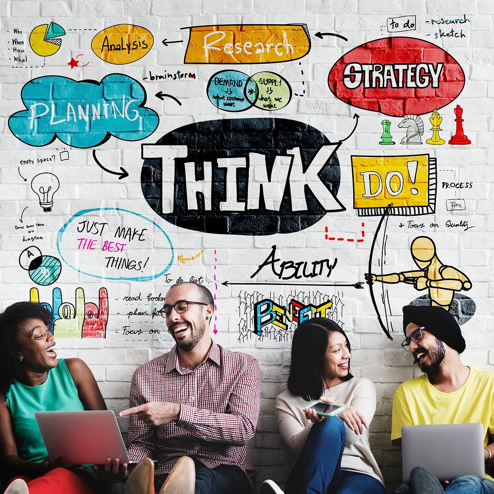 Think Thinking Idea Determination Planning Mind Concept