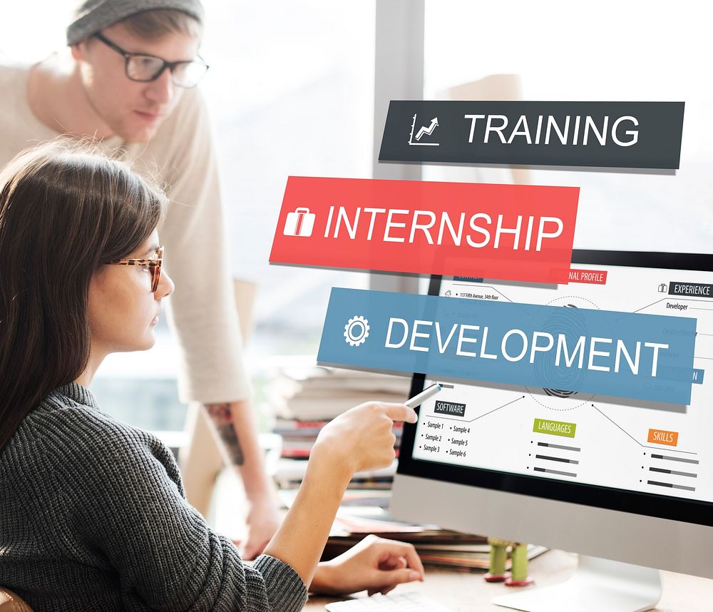 Internship Training Development Business Knowledge Concept