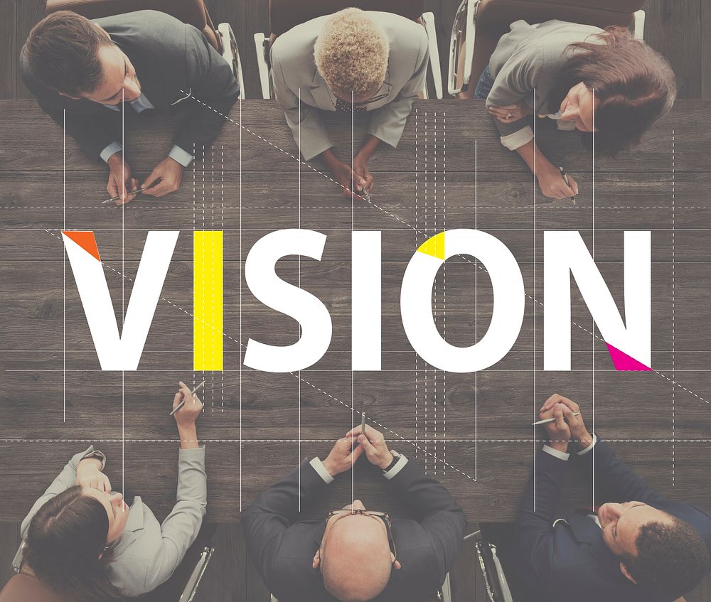 Vision Strategy Planning Goal Target Aspirations Motivation Concept