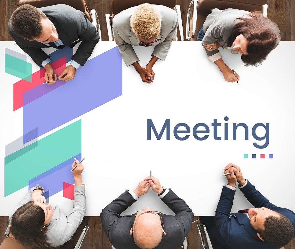Business Meeting Brainstorming Organization Planning