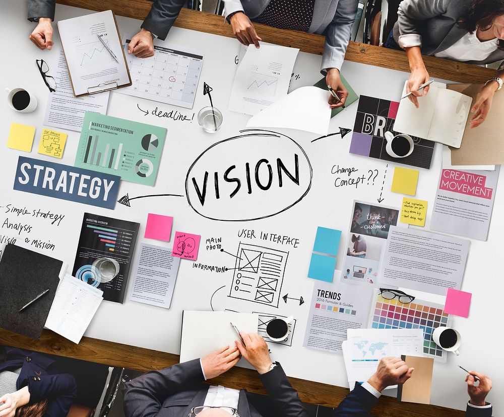 Vision Inspiration Motivation Objective Planning Concept