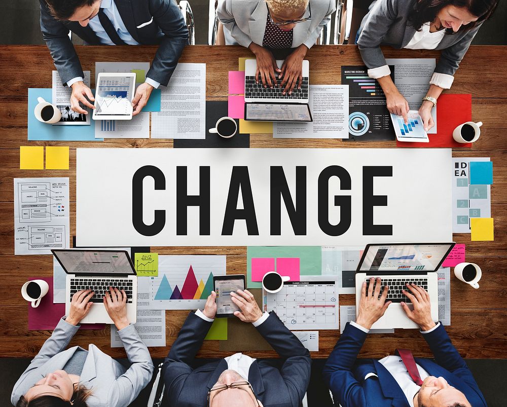 Change Choice Development Ideas Improvement Concept