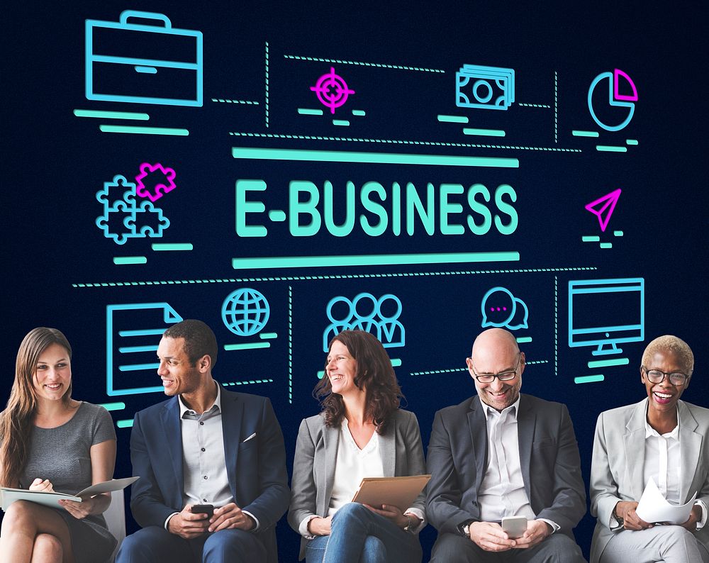 E-business Digital Marketing Internet Website Concept