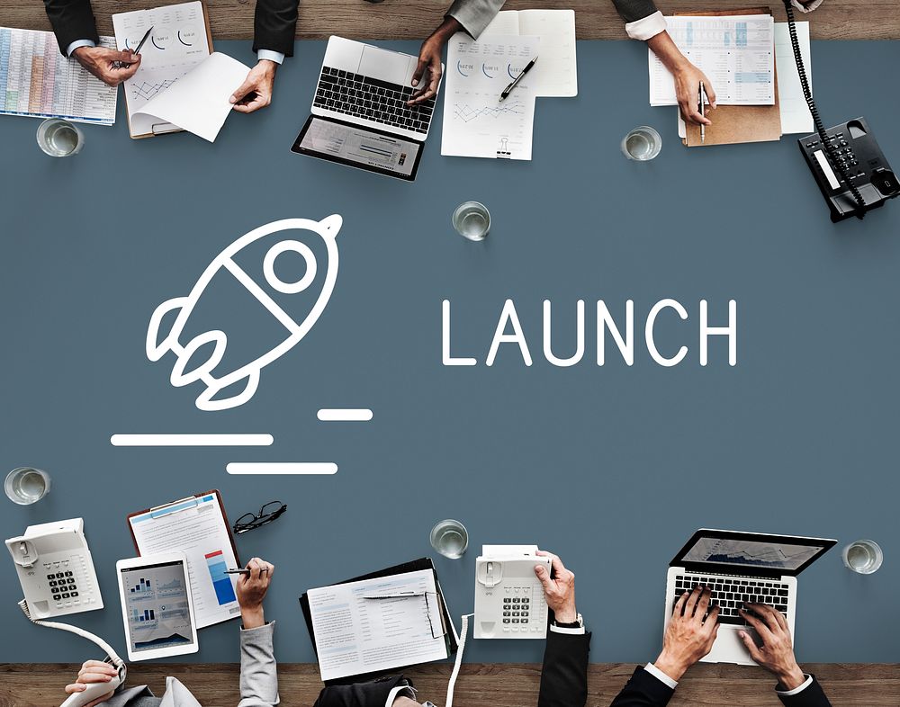 Launch Analysis Business Plan Release concept