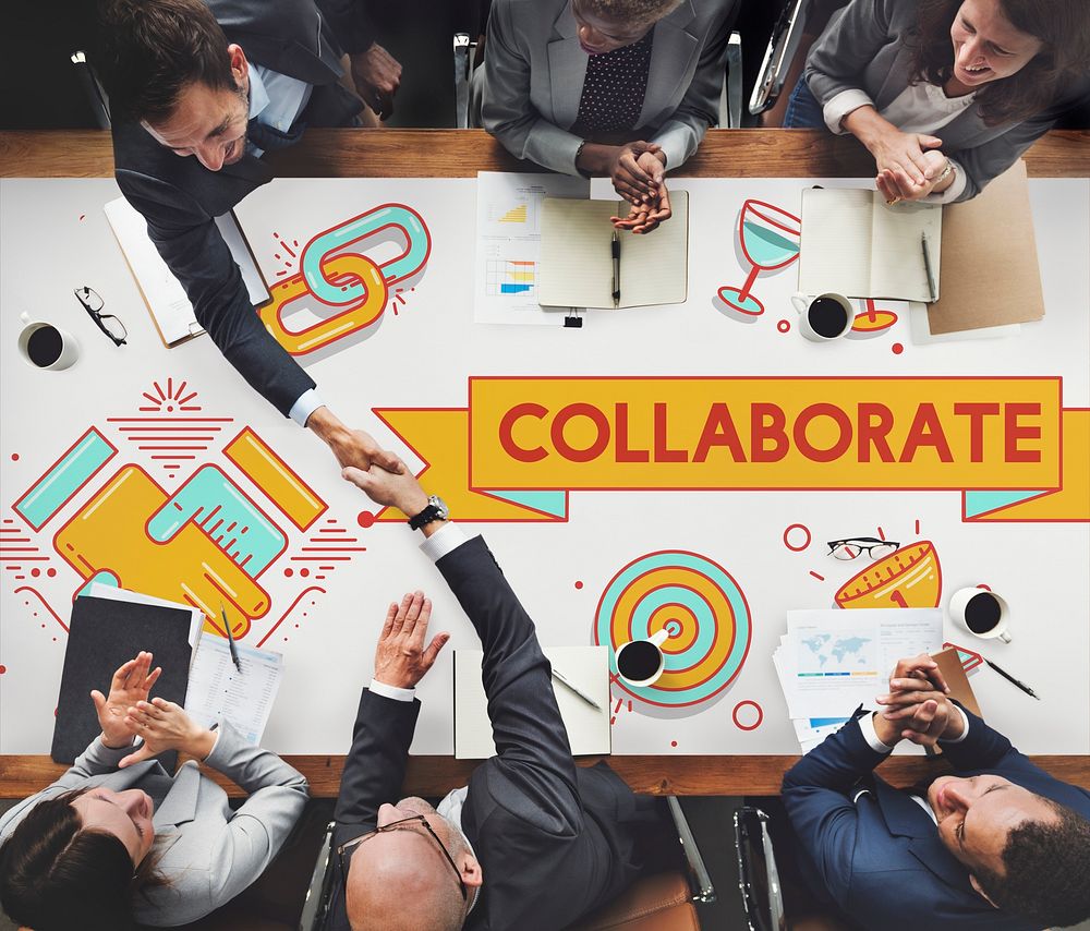 Collaboration Solution Partnership Cooperation Concept