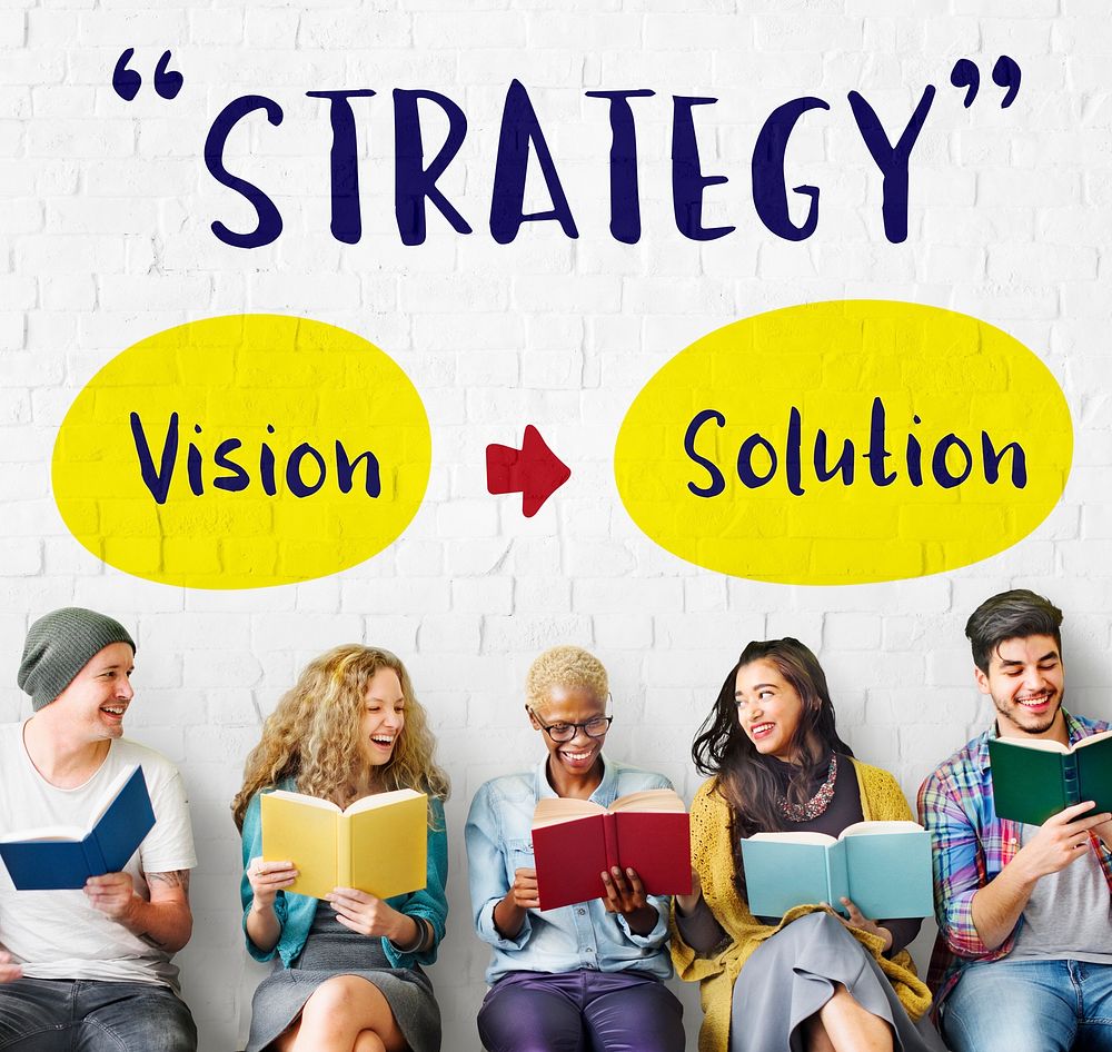 Strategy Success Vision Solution Graphic Concept