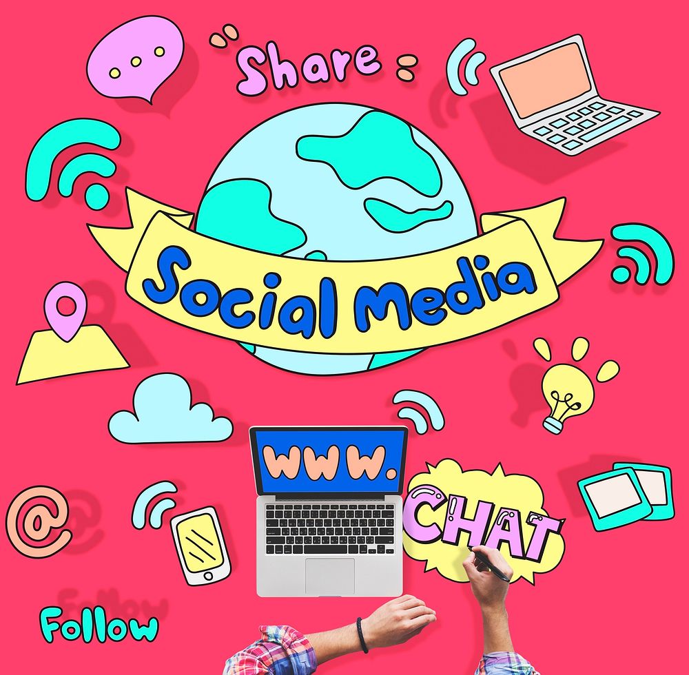 Social Media Connection Communication Internet Concept