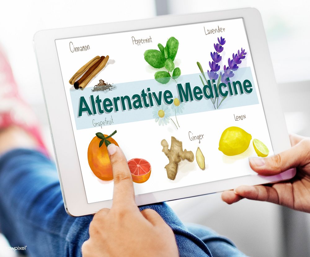 Alternative Medicine Health Herb Therapy Concept