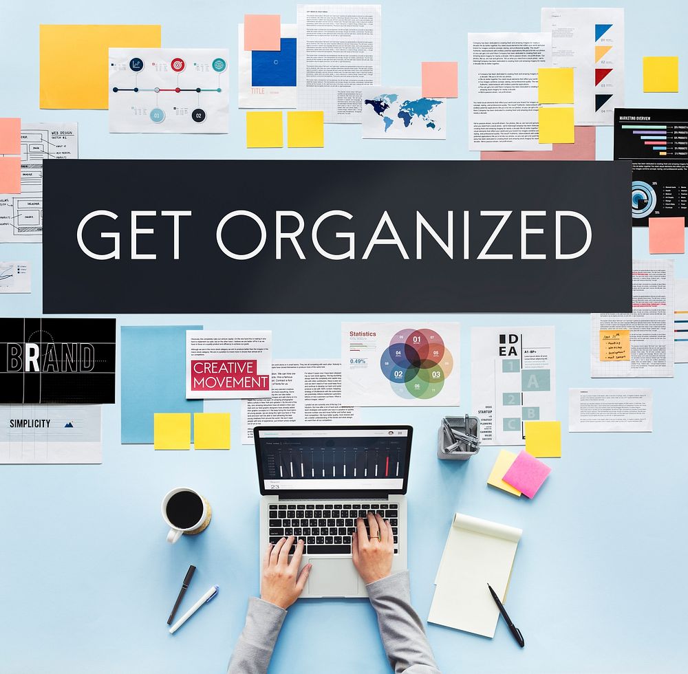 Get Organized Management Planning Concept