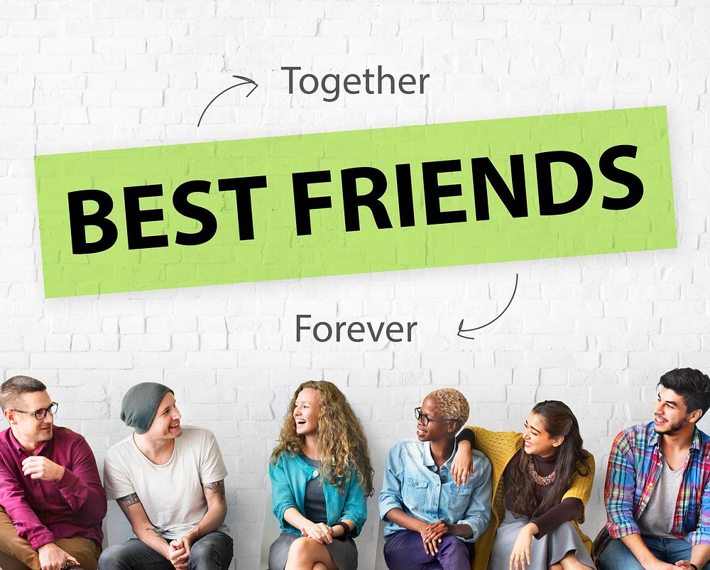 Best Friends Love Partnership Concept