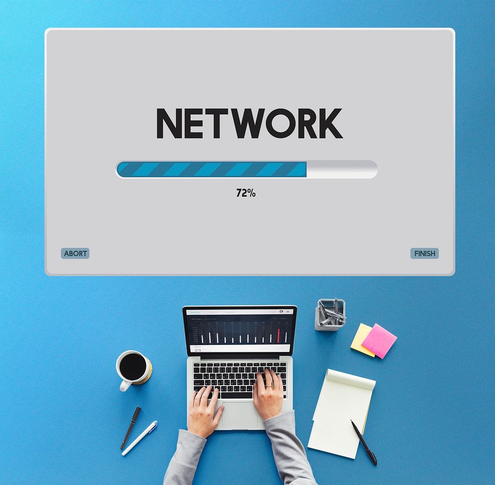 Network Software Upgrade Technology Concept
