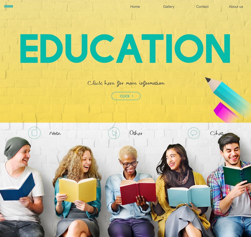 Online Education Interface Concept