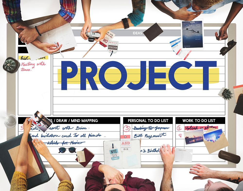 Project Schedule To Do List Planner Concept