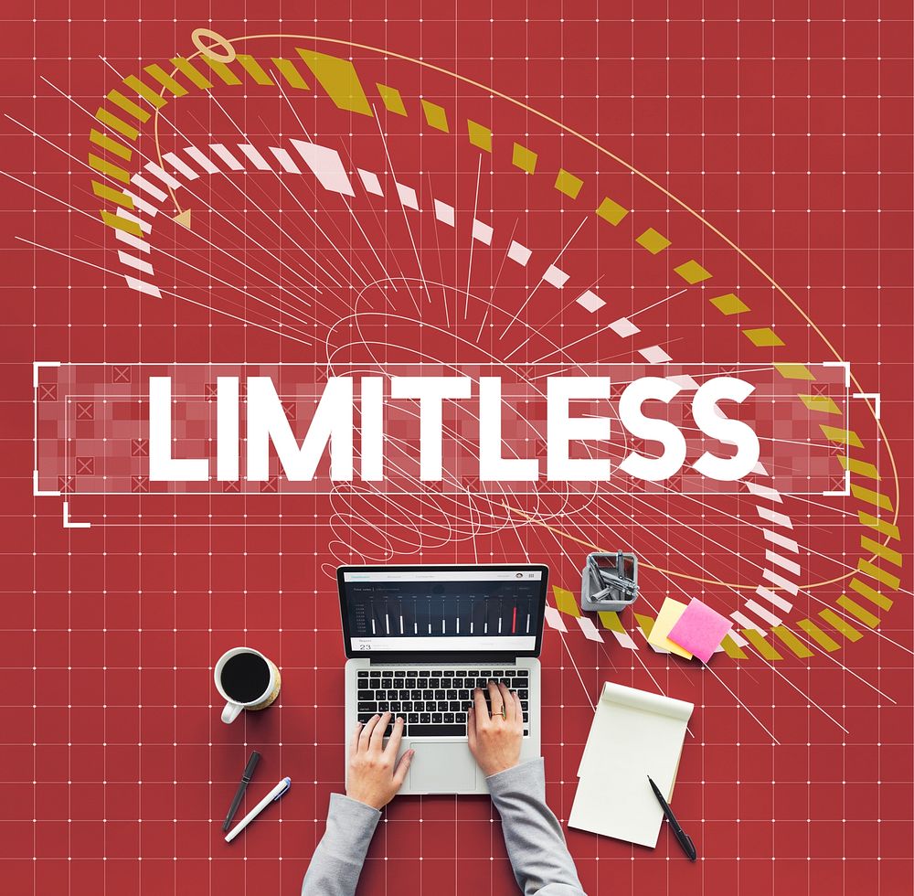 Dare to dream limitless motivation inspire to success graphic