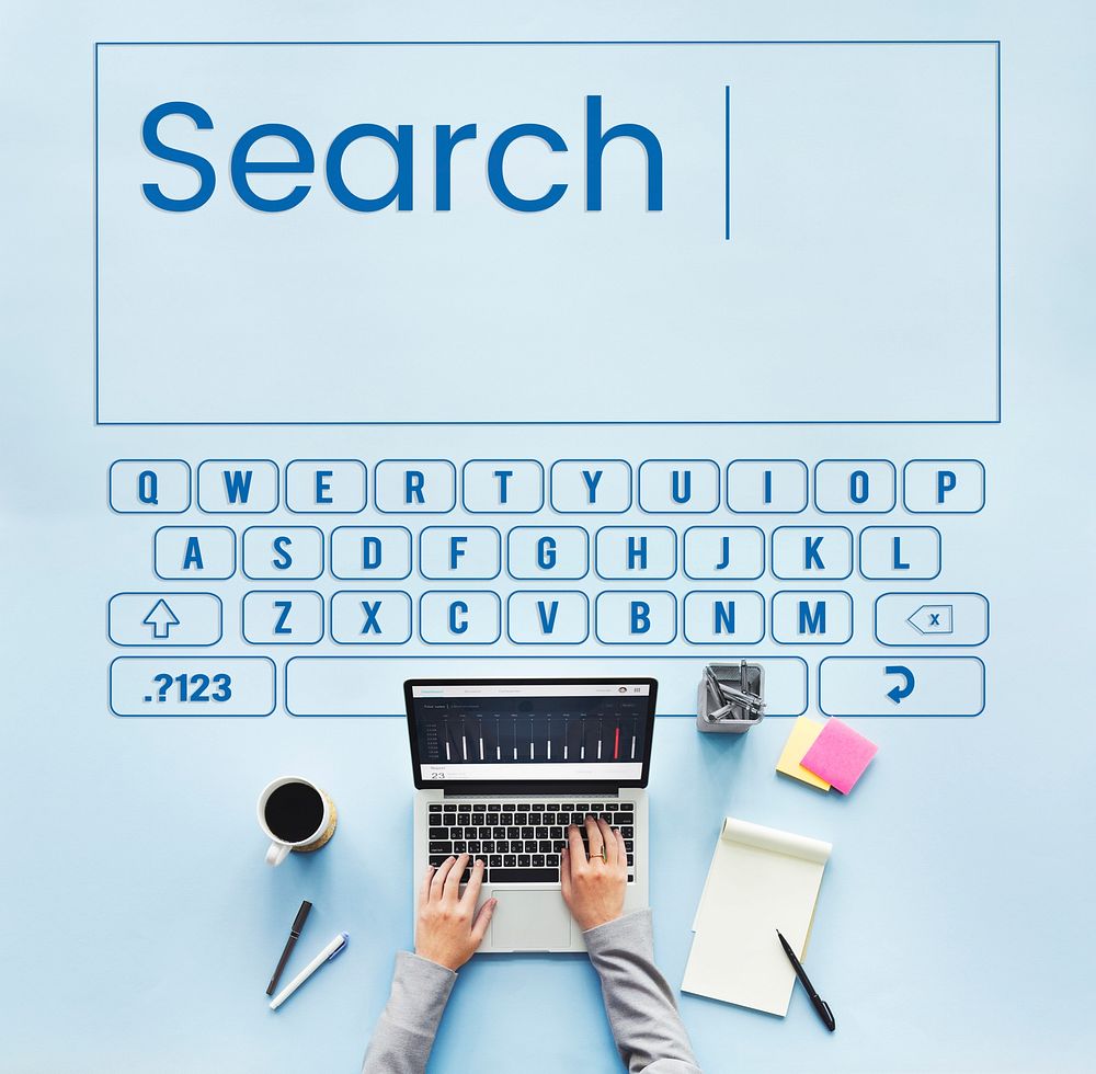 Search keyboard word alphabet finding