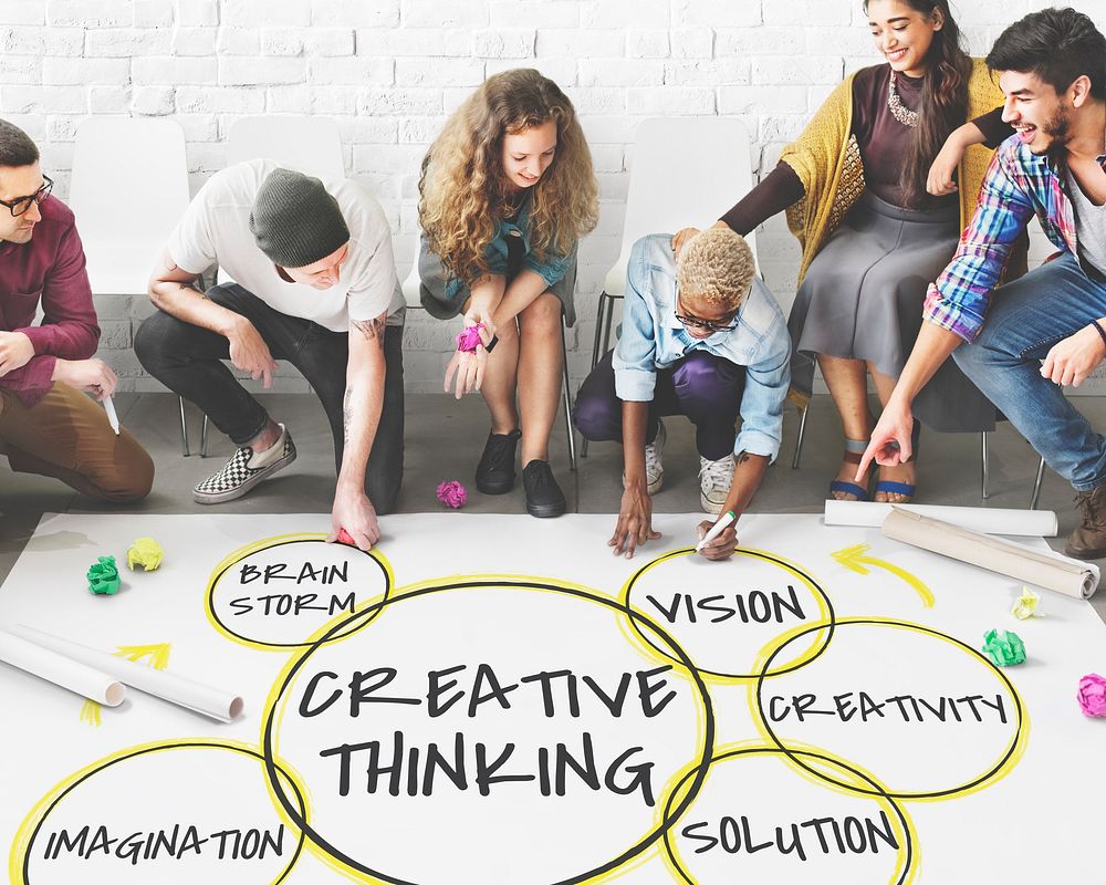 Creative Thinking Ideas Imagination Vision Solution