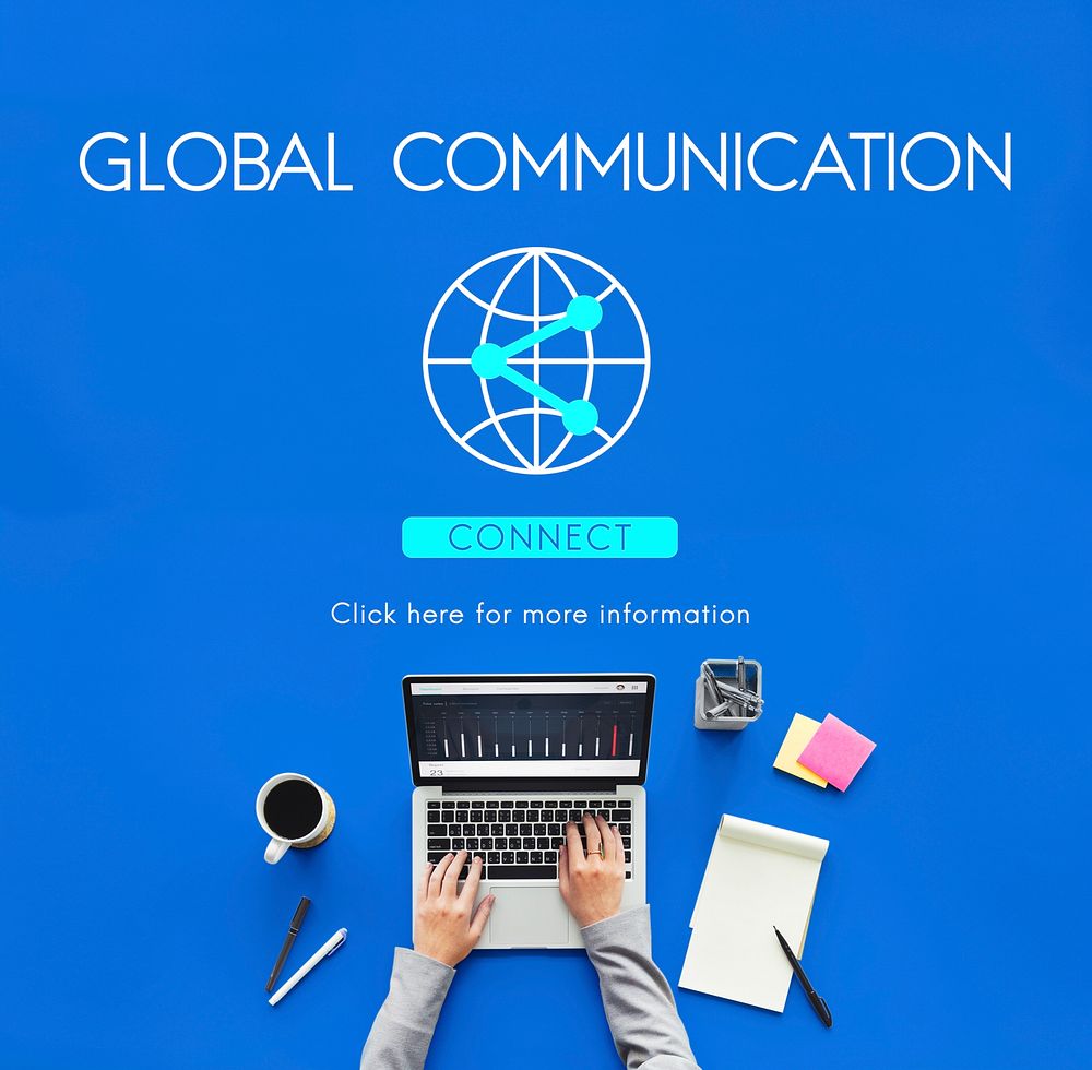 Global Communication Technology Internet Connect Concept