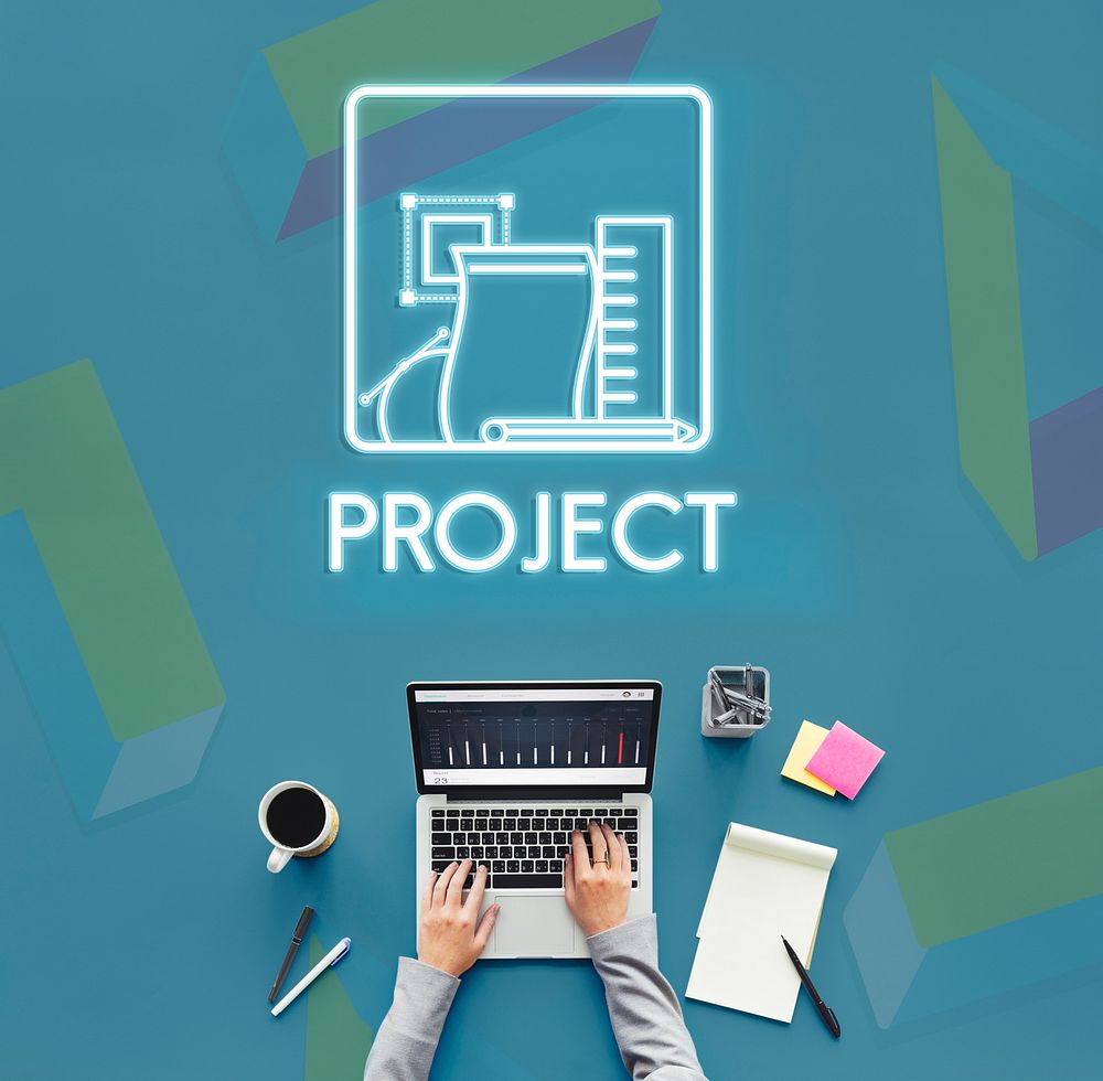 Project Management Strategy Collaboration Concept
