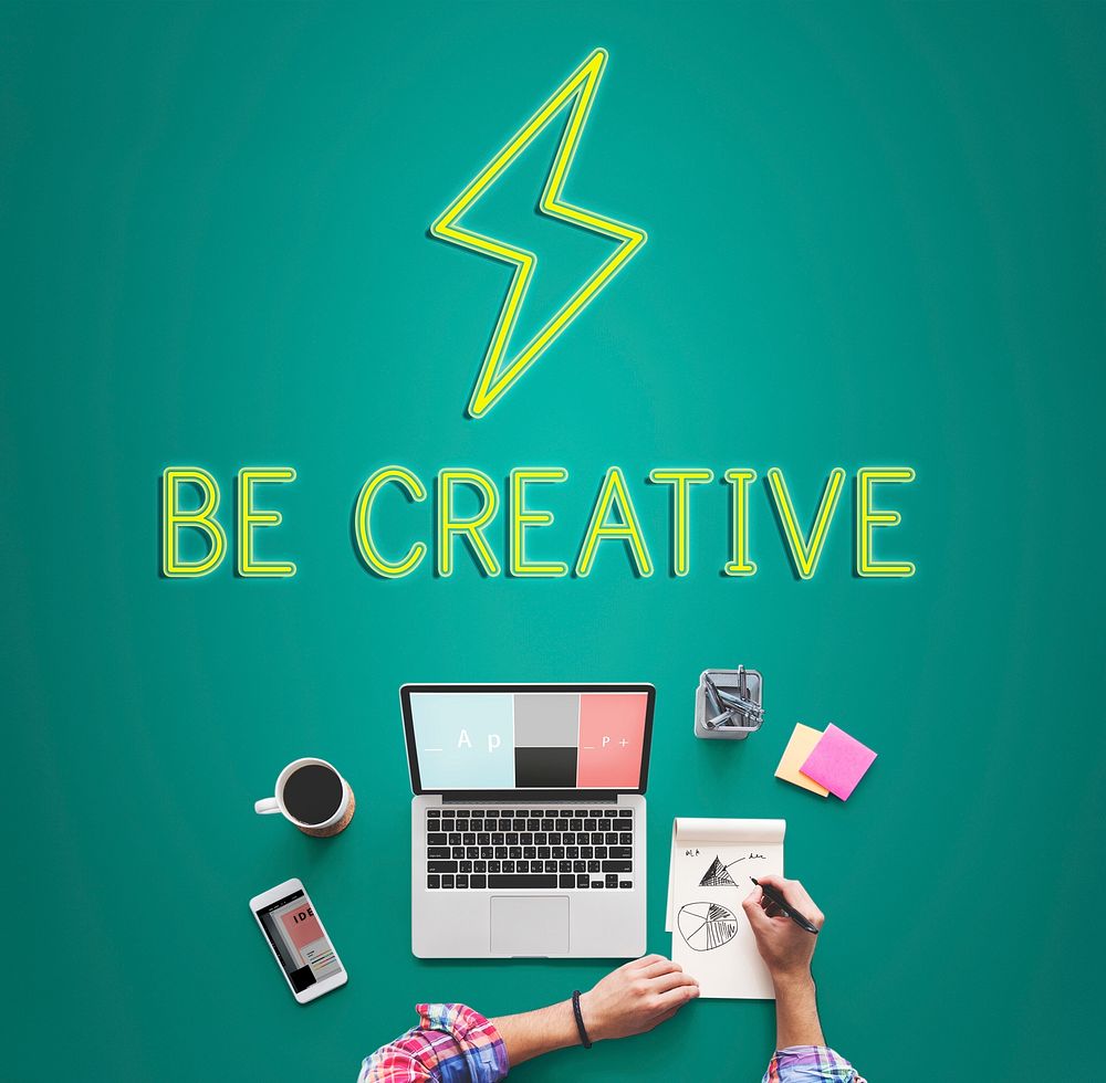 Creativity Ideas Lightning Imagination Inspiration Concept