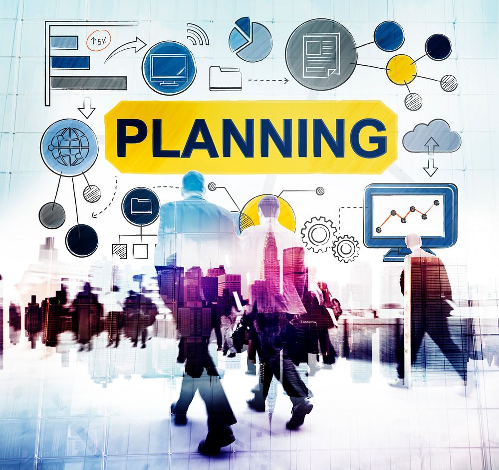 Planning Strategy Global Business Data Concept