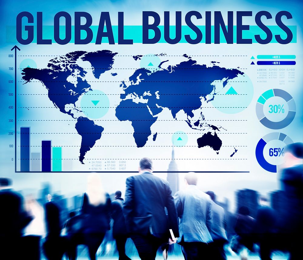 Global Business International Growth Internet Concept