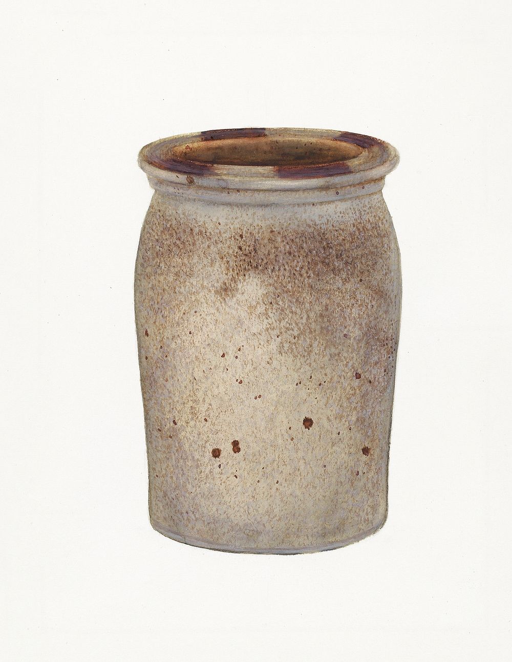 Preserving Jar (ca.1937) by Clyde L. Cheney. Original from The National Gallery of Art. Digitally enhanced by rawpixel.