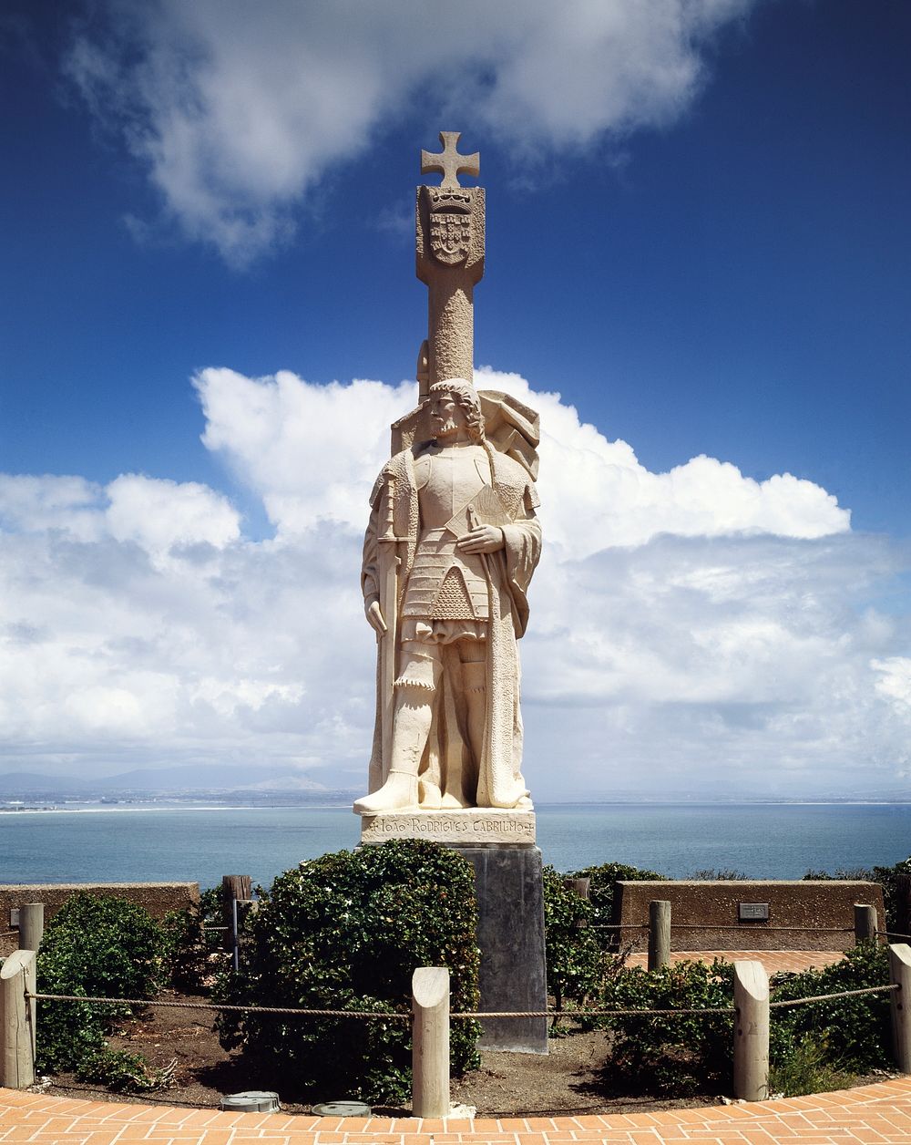 Cabrillo Statue, San Diego, California. Original image from Carol M. Highsmith&rsquo;s America. Digitally enhanced by…