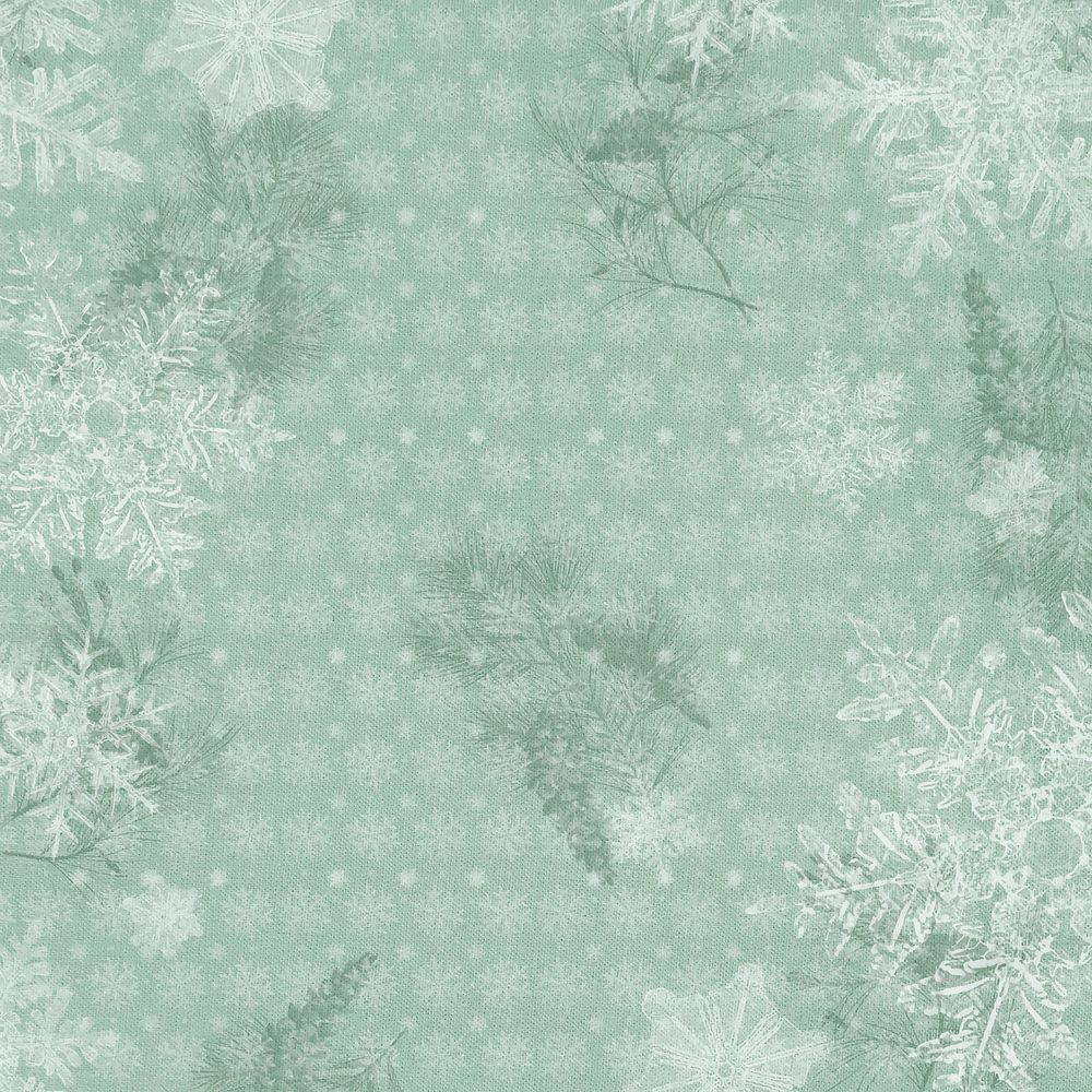 Christmas snowflake frame vector, remix of photography by Wilson Bentley