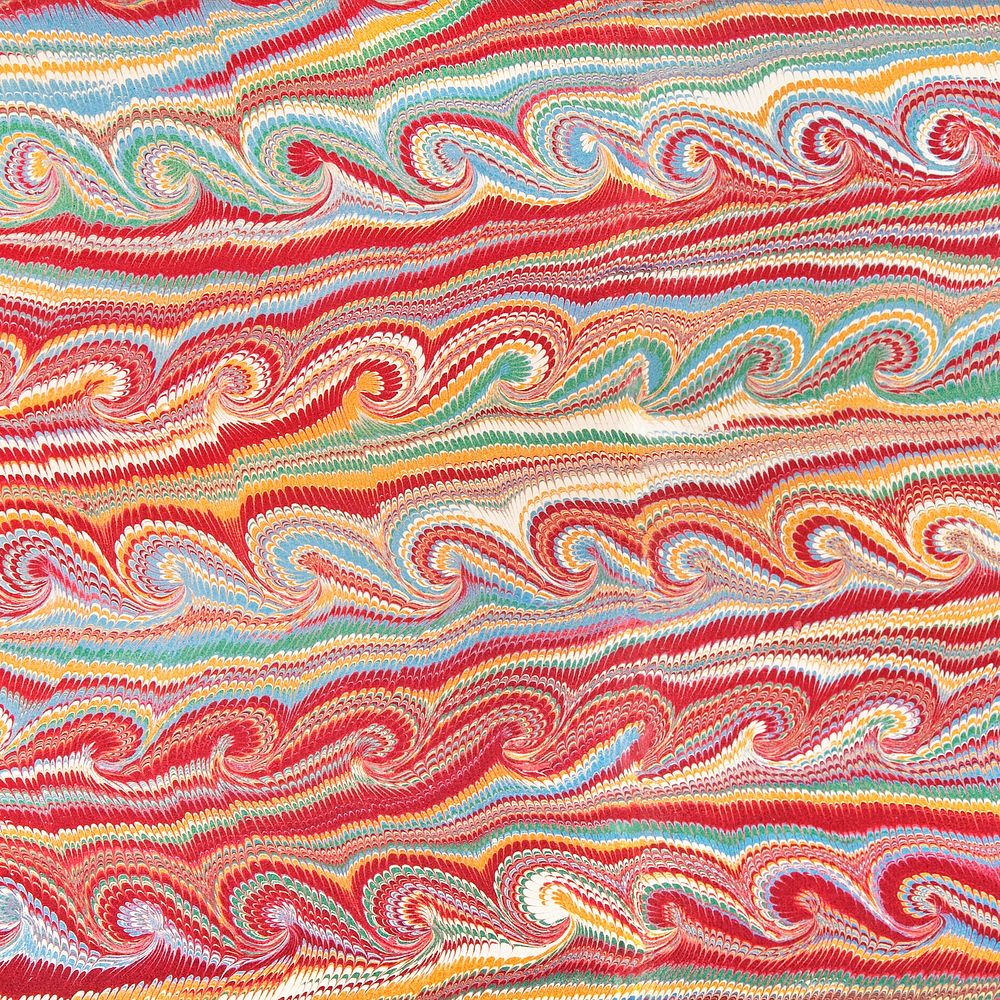Vintage colorful pattern background, featuring public domain artworks