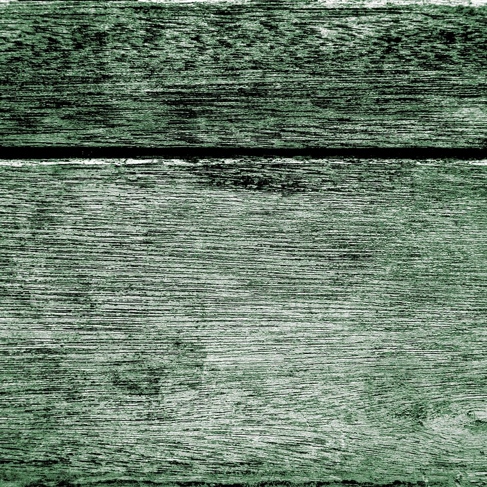 Emerald green wood textured background
