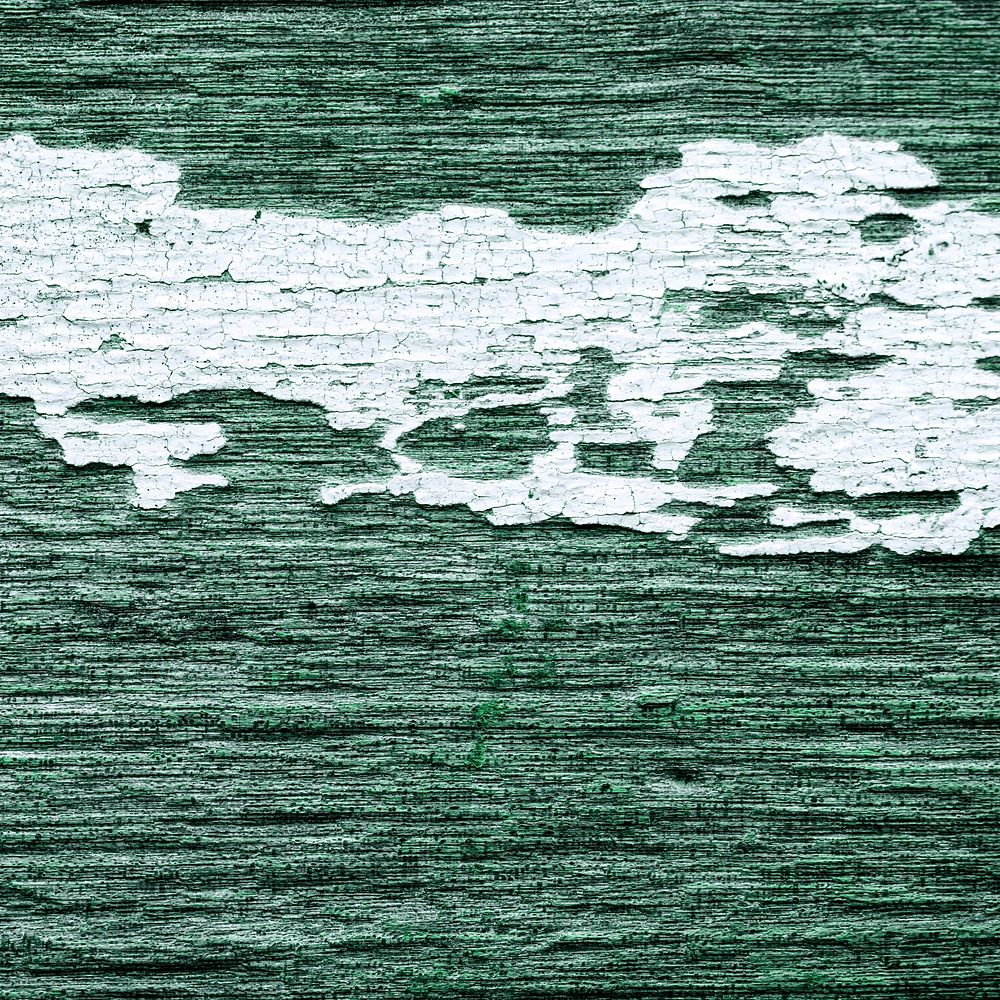 Old green chipped paint texture