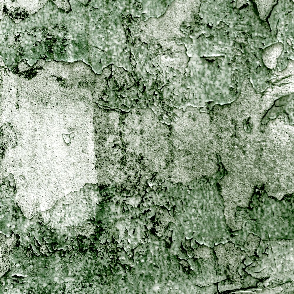 Cracked green paint textured wallpaper background