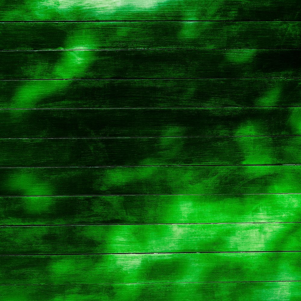Green wooden texture with shadow background image
