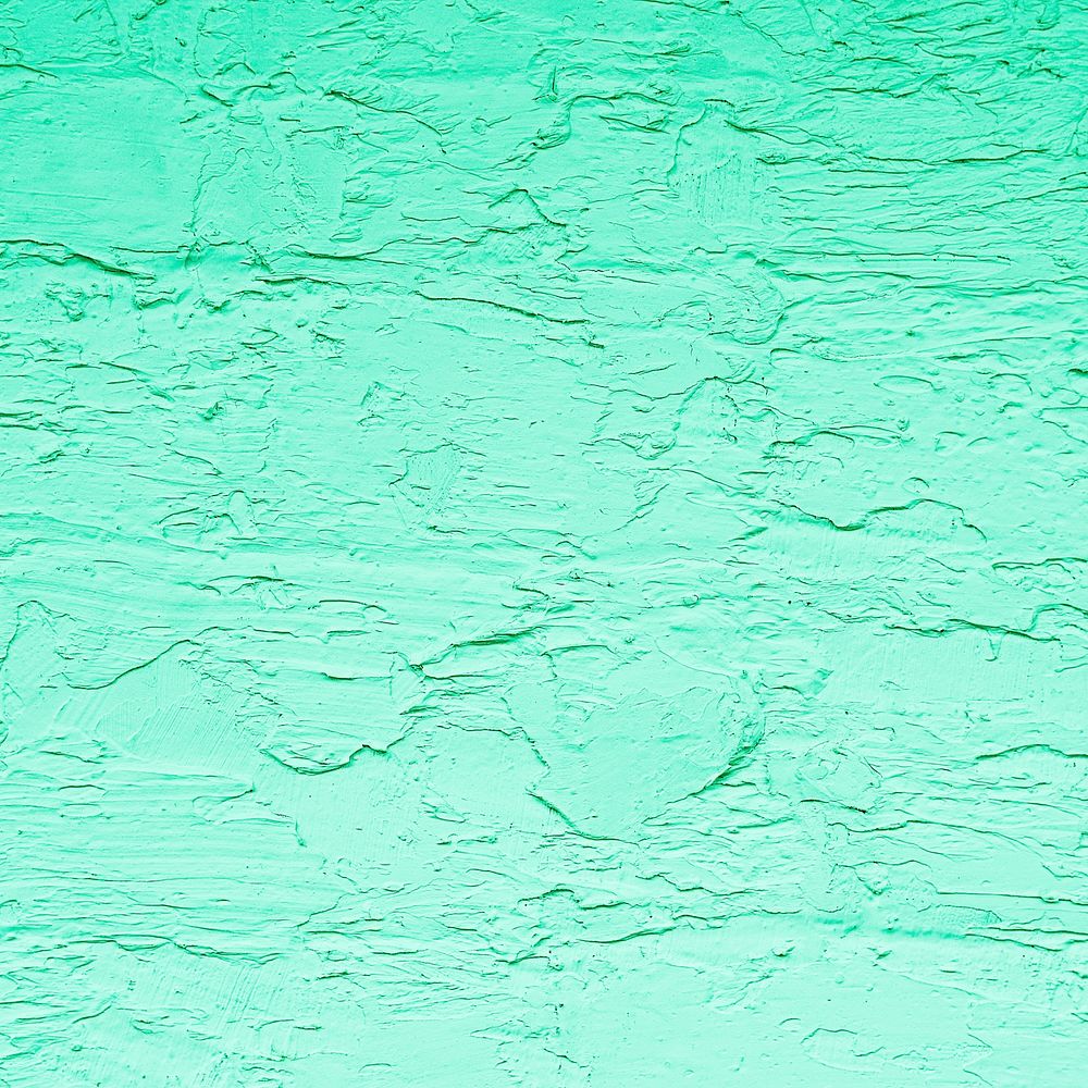 Turquoise rough paint textured background