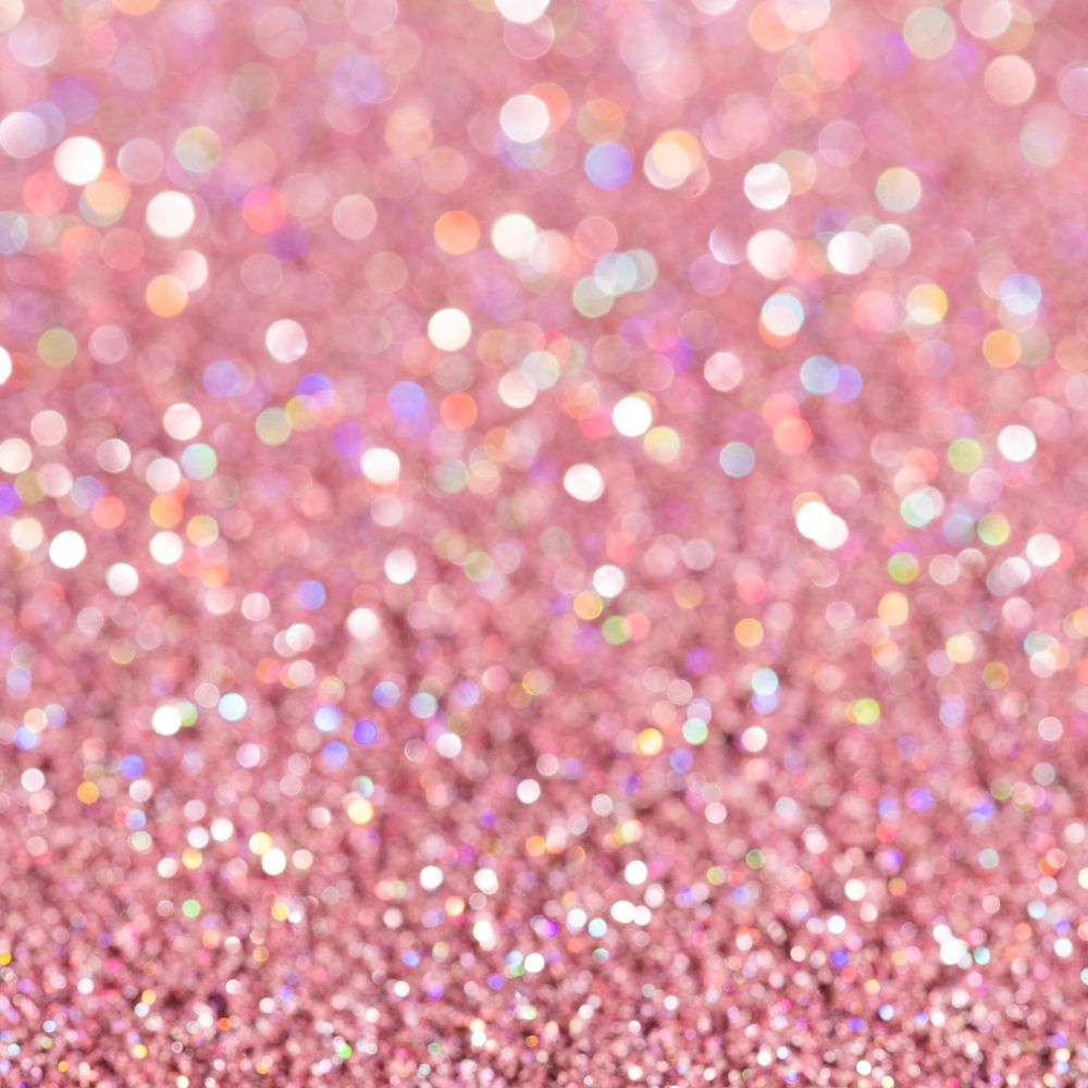 Shiny pink glitter textured background