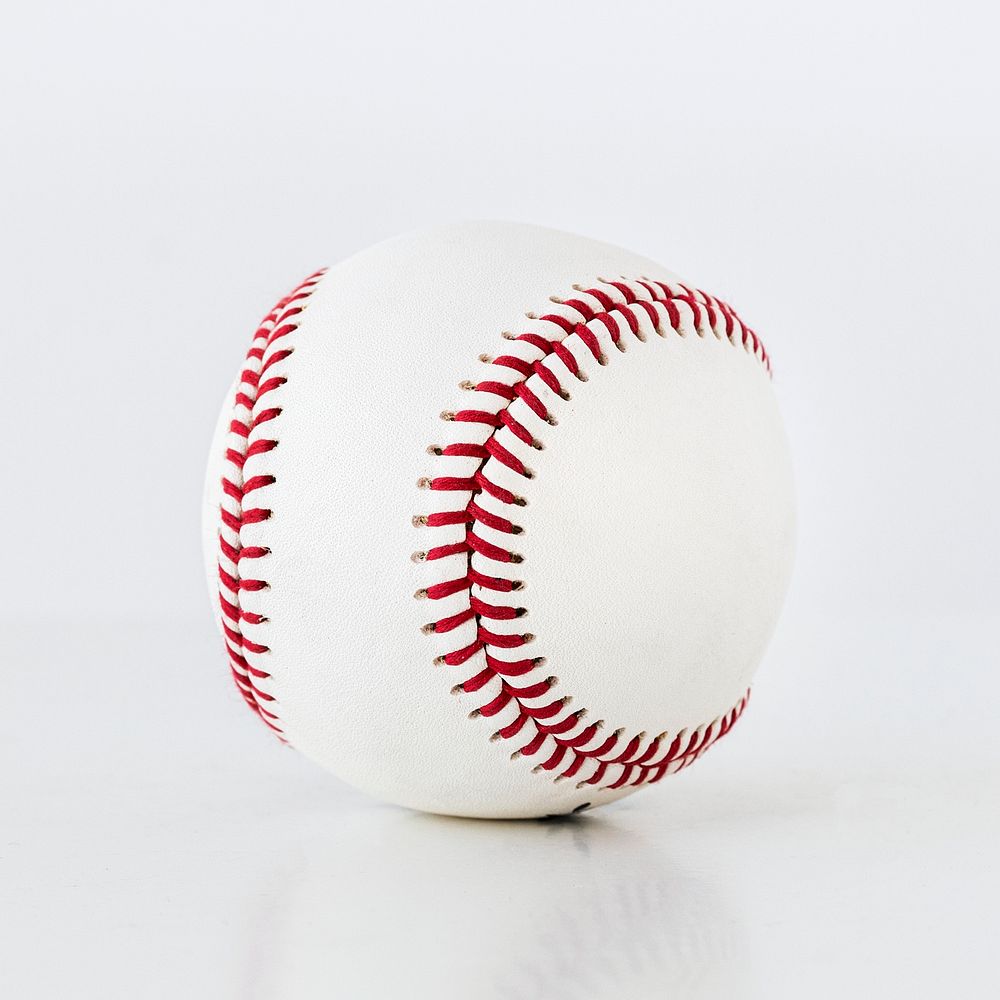 White baseball ball sport equipment