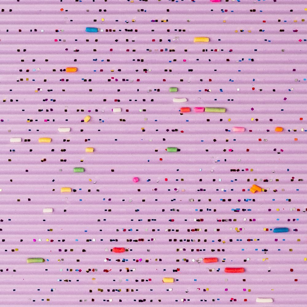 Sprinkles glitter purple wavy paper wallpaper