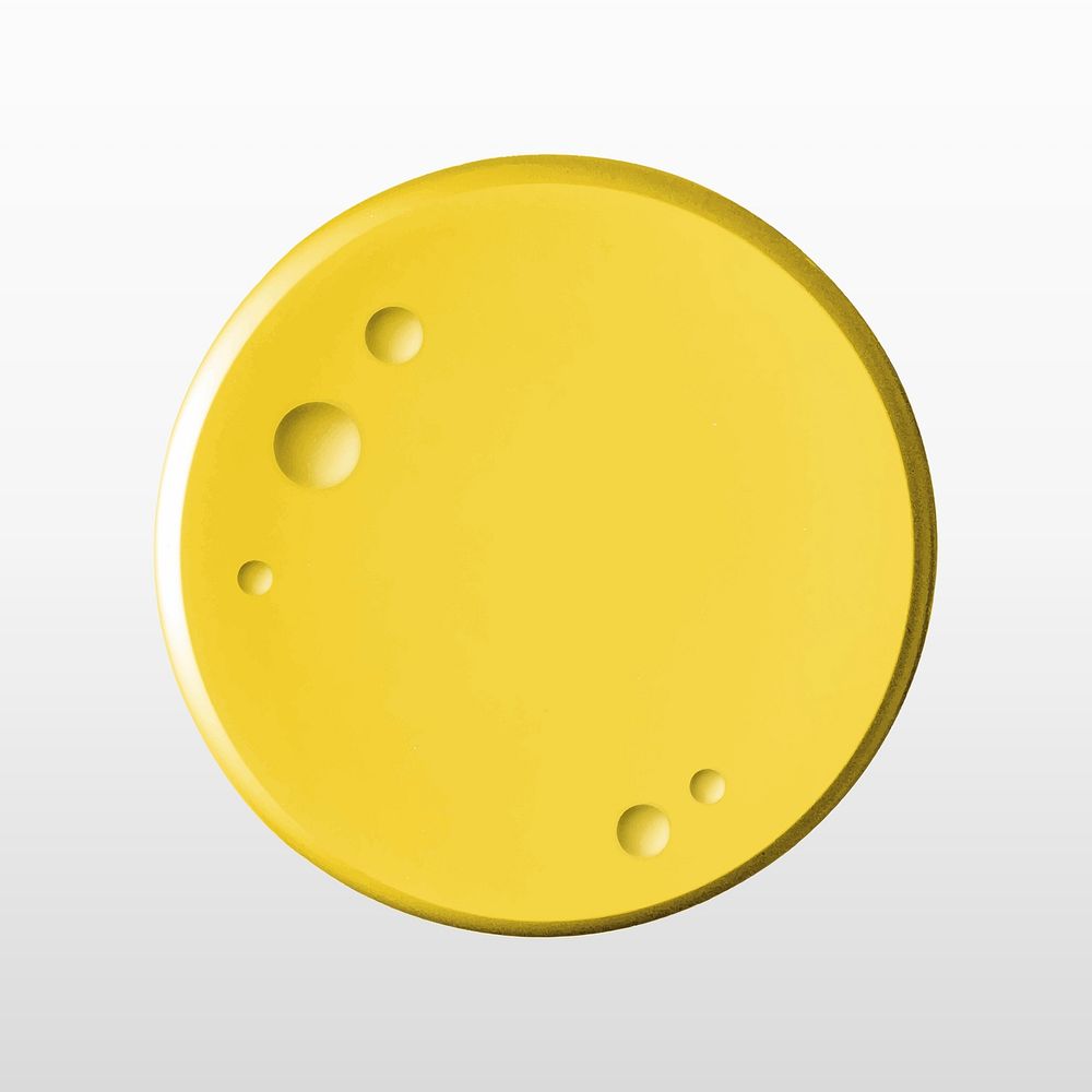 Yellow round badge vector texture background