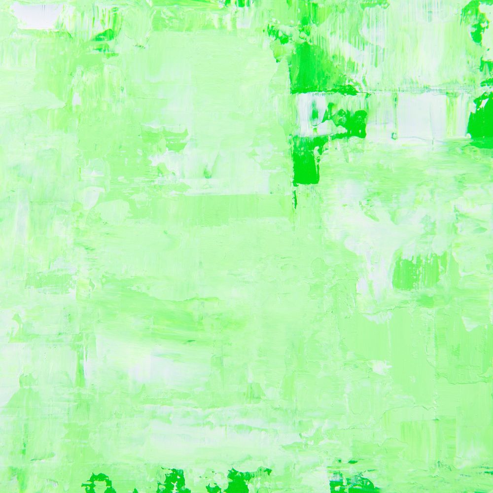 Paint background wallpaper, abstract green acrylic painting