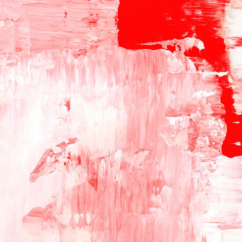 Paint background wallpaper, abstract red acrylic painting