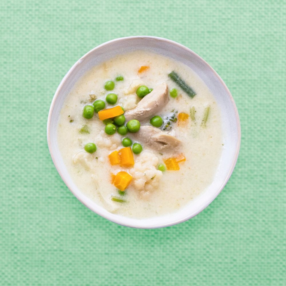 Healthy chicken & vegetable soup