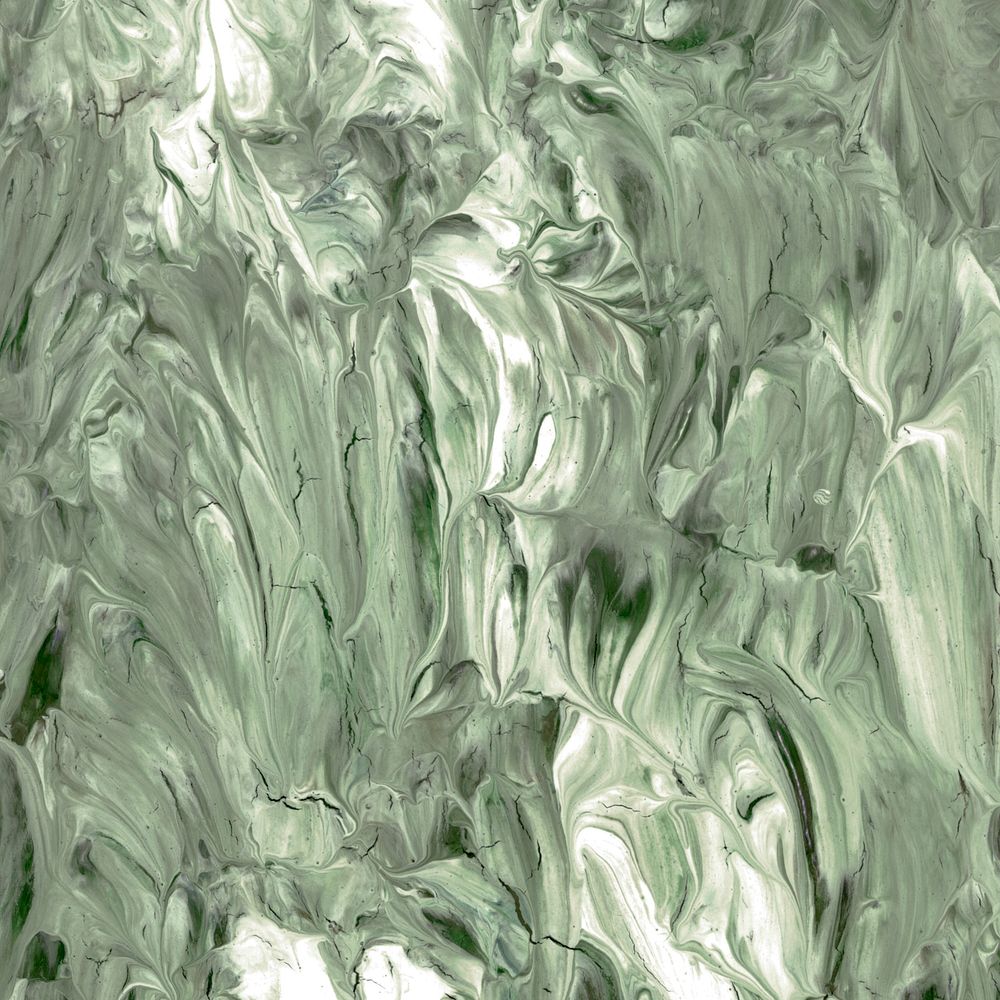 Green acrylic brush stroke textured background