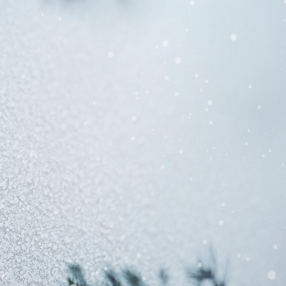 White snowflake textured background