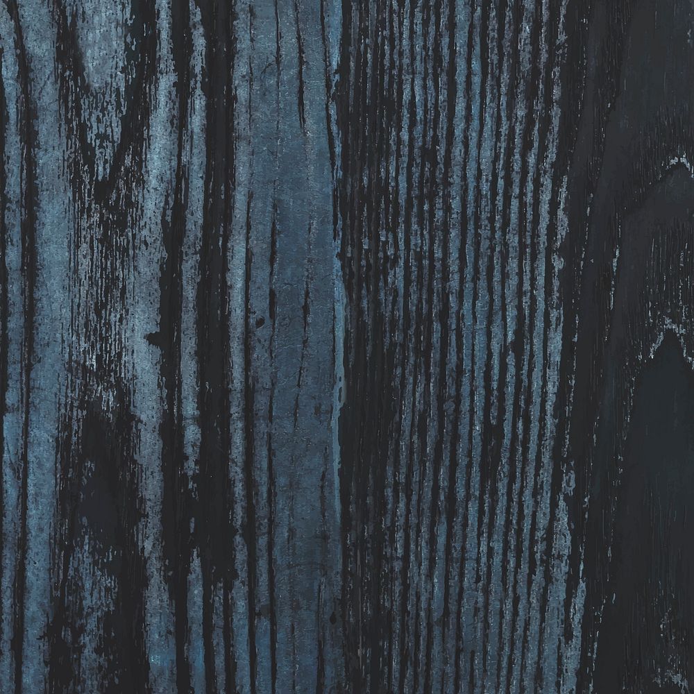 Dark blue wooden textured design background vector