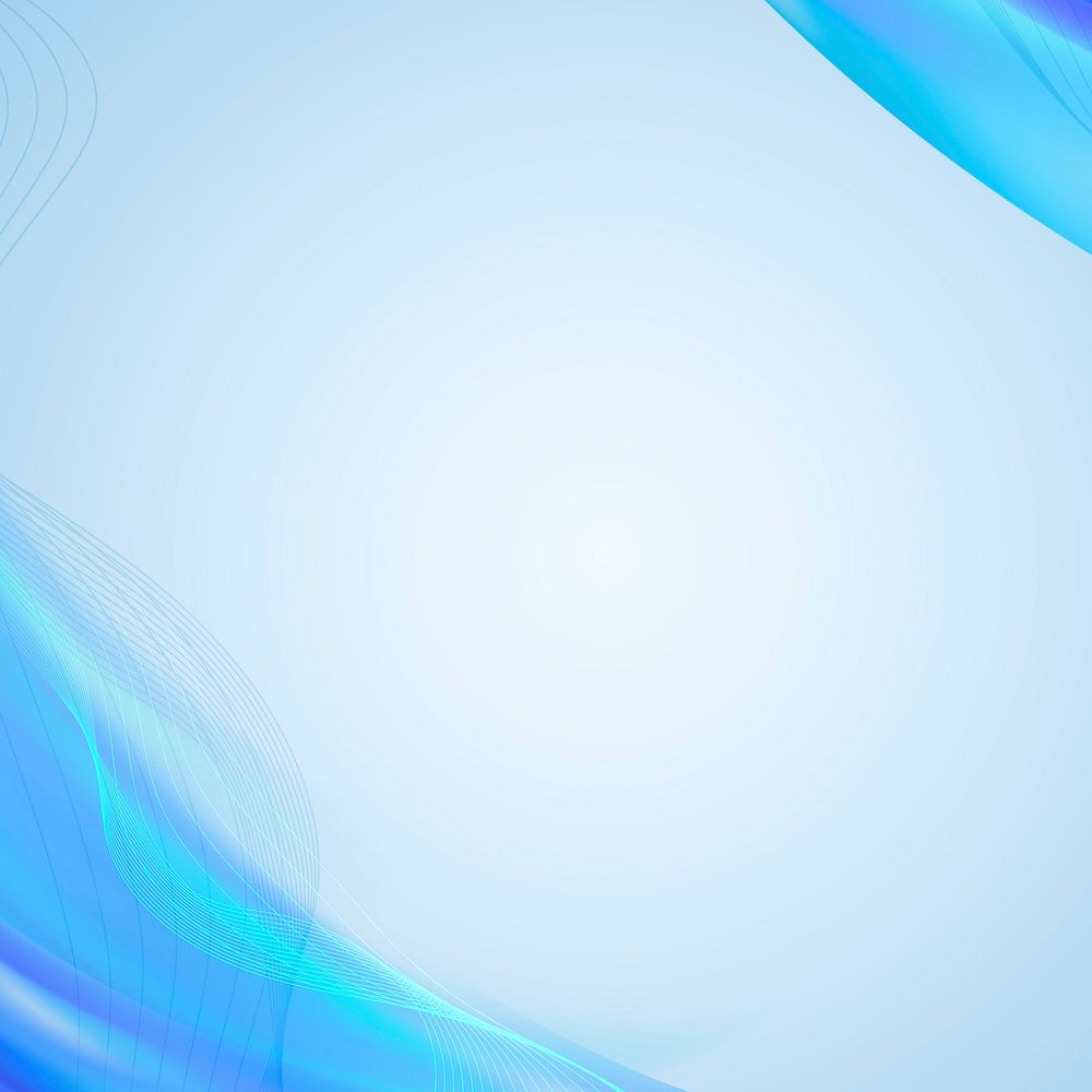 Blue curve patterned background illustration