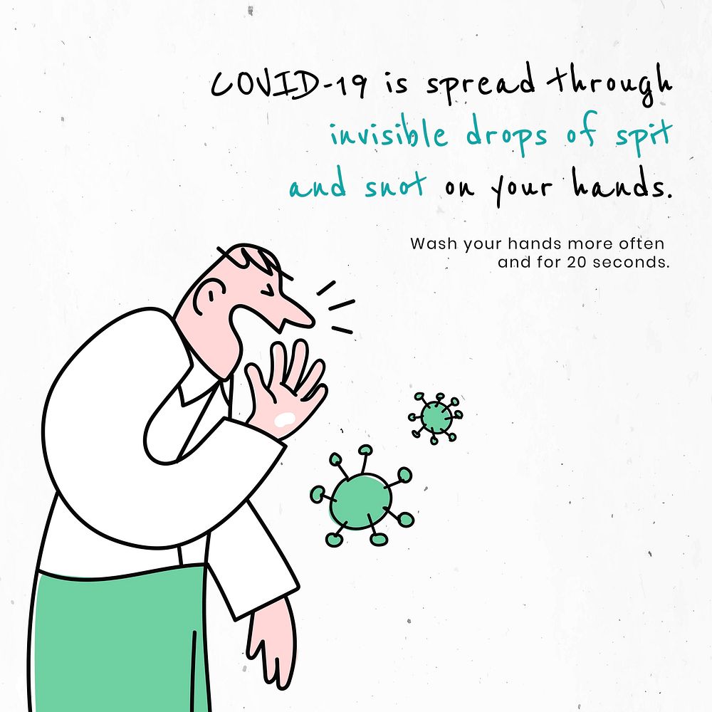 Covid-19 spreads through invisible droplets. This image is part our collaboration with the Behavioural Sciences team at…