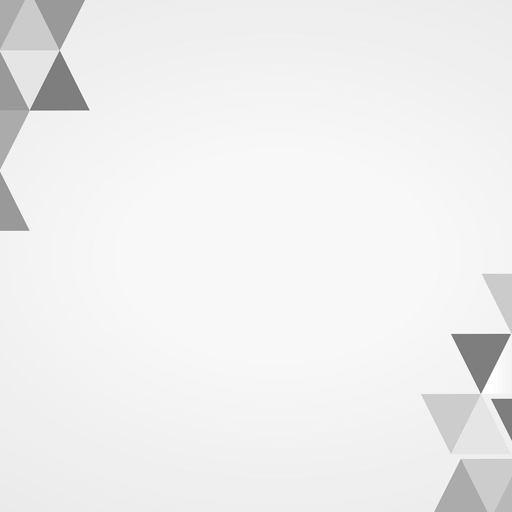 Gray geometric frame on a gray background vector