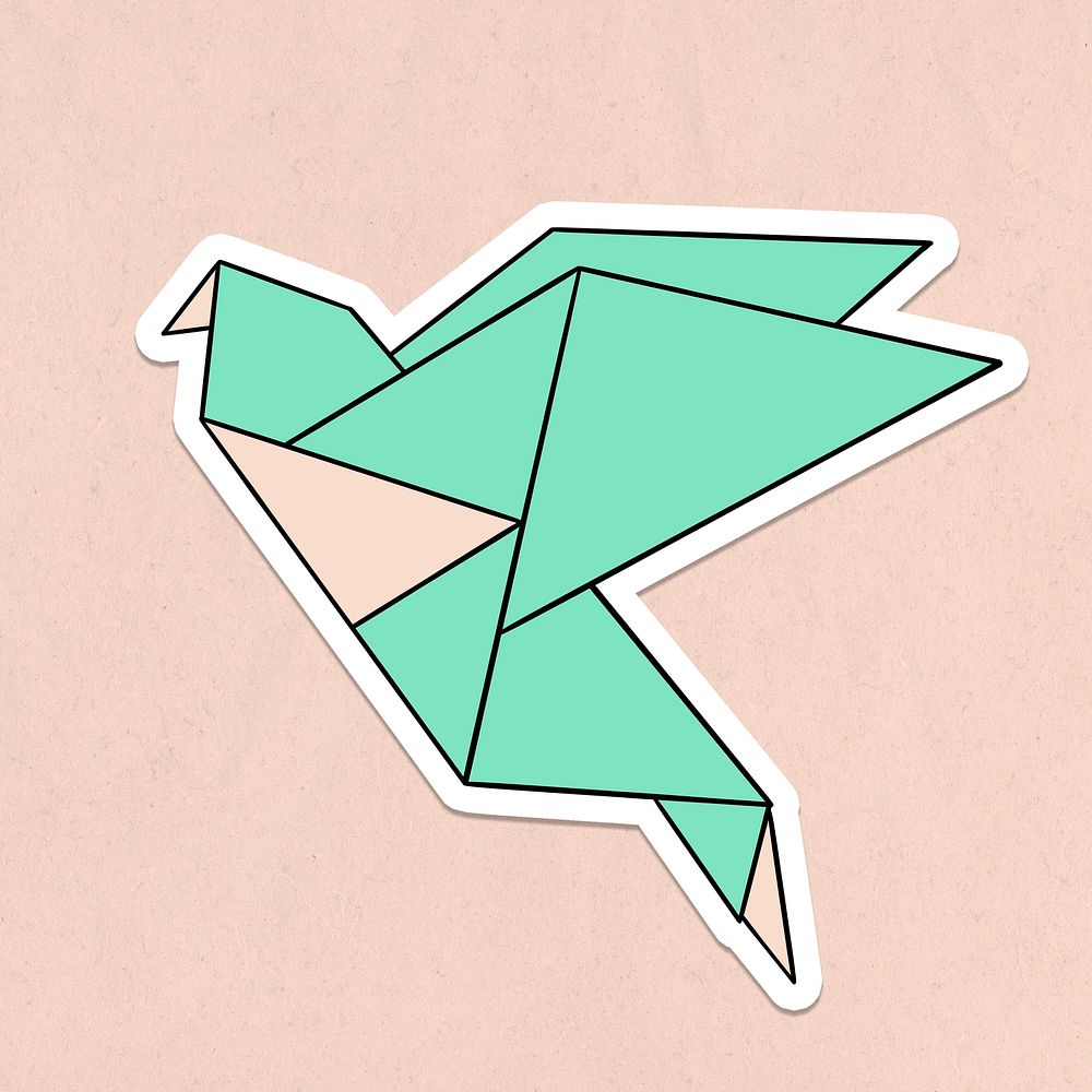 Origami Paper Bird Icon Set Stock Illustration - Download Image Now -  Origami, Crane - Bird, Bird - iStock
