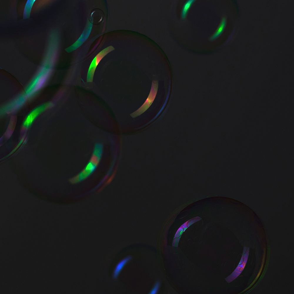 Soapy bubble pattern abstract background 